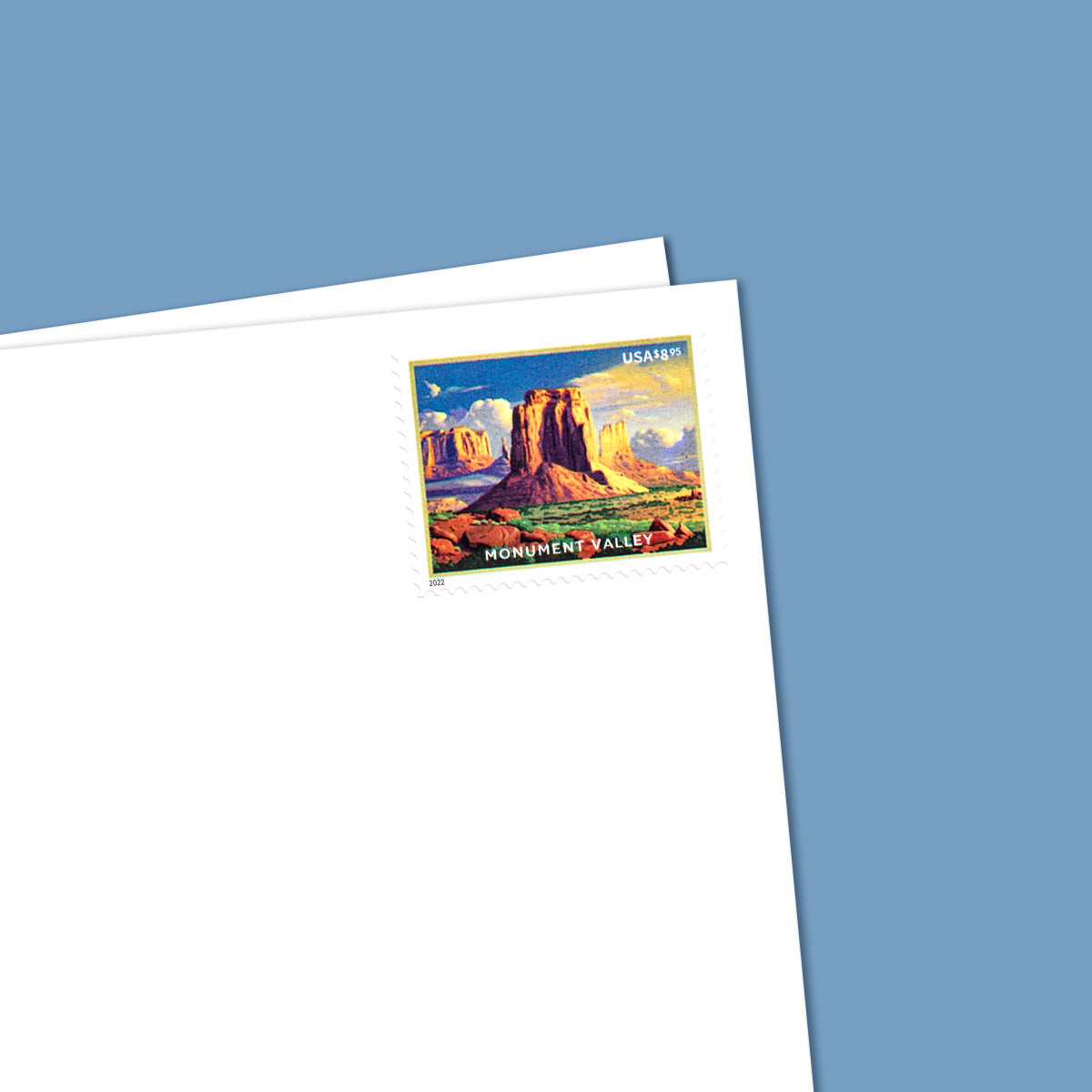 2022 Monument Valley Express Priority Stamp