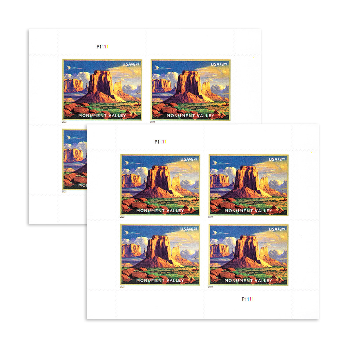 2022 Monument Valley Express Priority Stamp