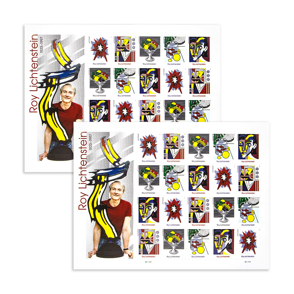 2023 Roy Lichtenstein’s Pop Art Forever First Class Postage Stamps