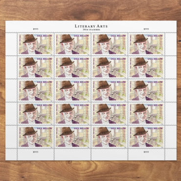 2024 Saul Bellow Three Ounce Forever First Class Postage Stamps