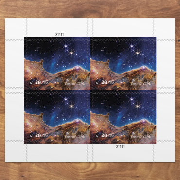 2024  Pillars of Creation and Cosmic  Priority Mail Postage Stamps