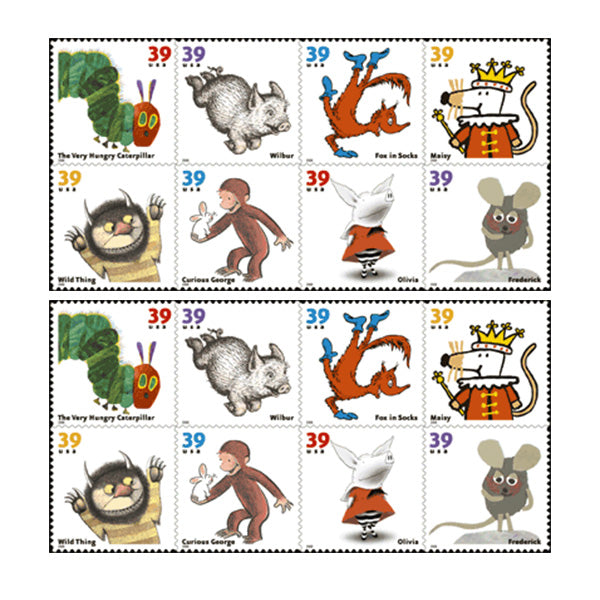 2005 Favorite Children's Book Animals Stamps First Class Postage Stamps (Value Stamp Not Forever)