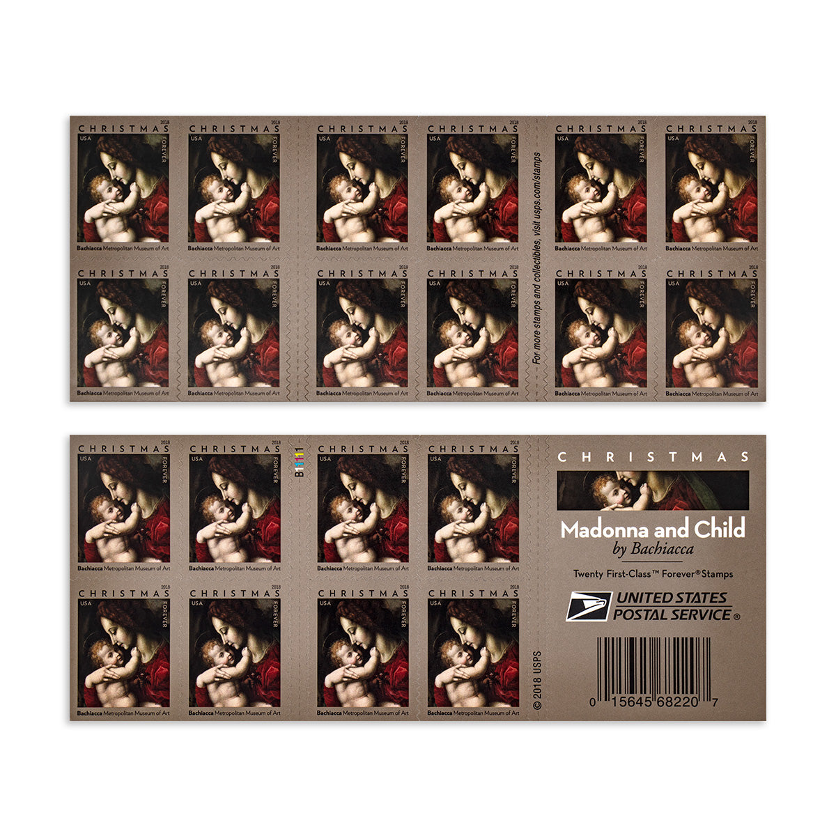 2018 Madonna and Child Forever First Class Postage Stamps