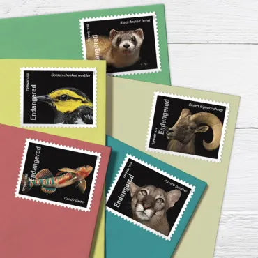 2023 Endangered Species Forever First Class Postage Stamps