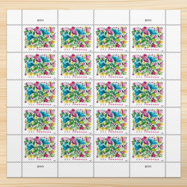 2024 Celebration Blooms Forever First Class Postage Stamps