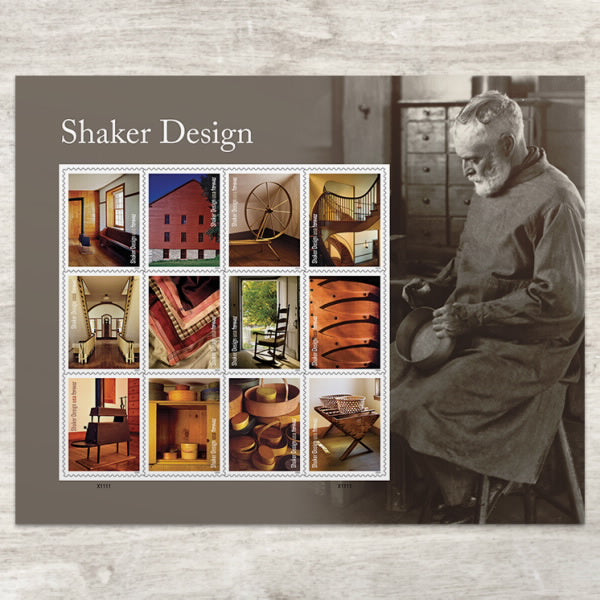 2024 Shaker Design Stamps Forever First Class Postage Stamps