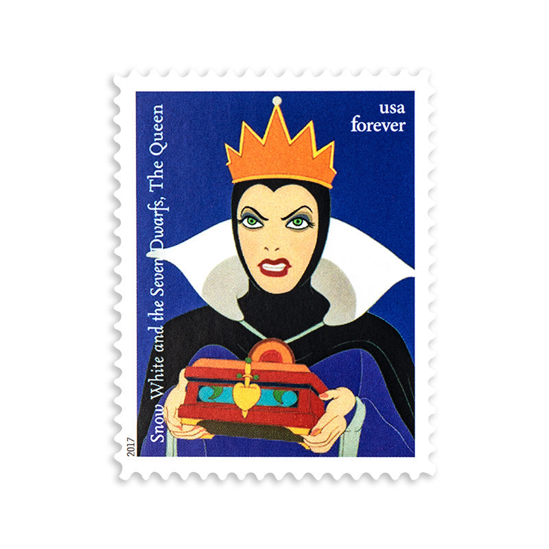 2017 Walt Disney Villains Forever First Class Postage Stamps