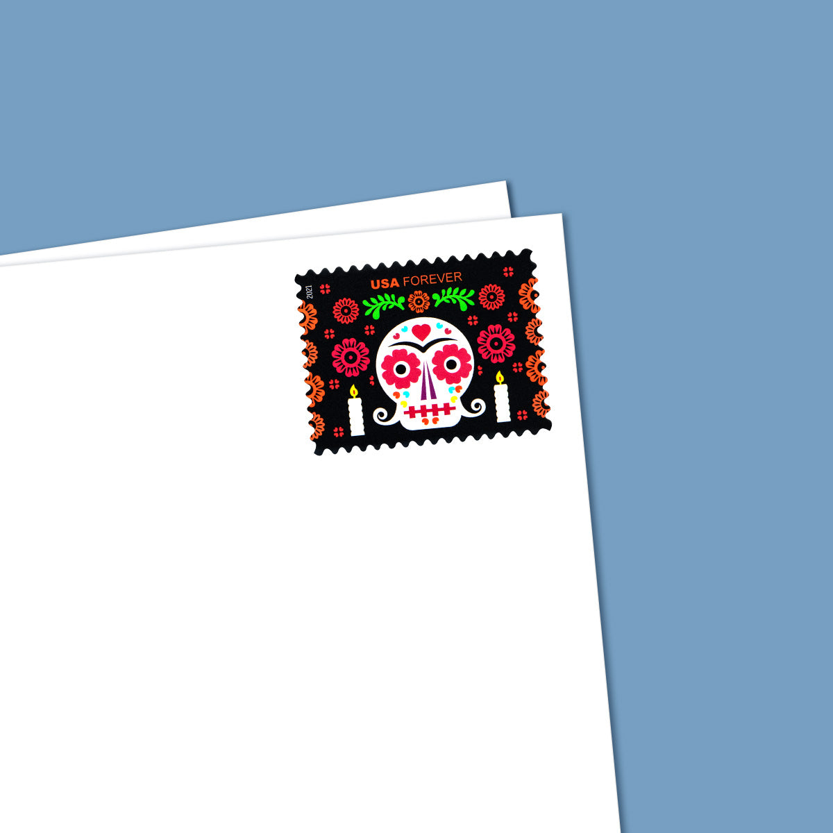 2021 Day of the Dead Forever First Class Postage Stamps