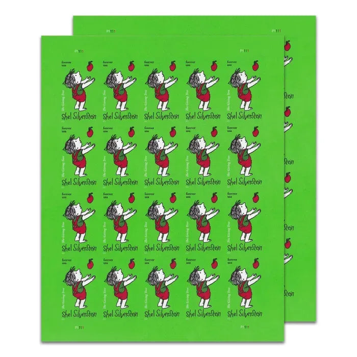 2019 Shel Silverstein Forever First Class Postage Stamps