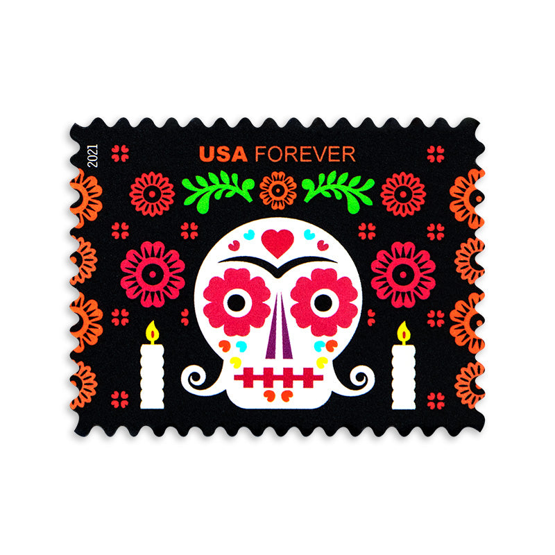 2021 Day of the Dead Forever First Class Postage Stamps