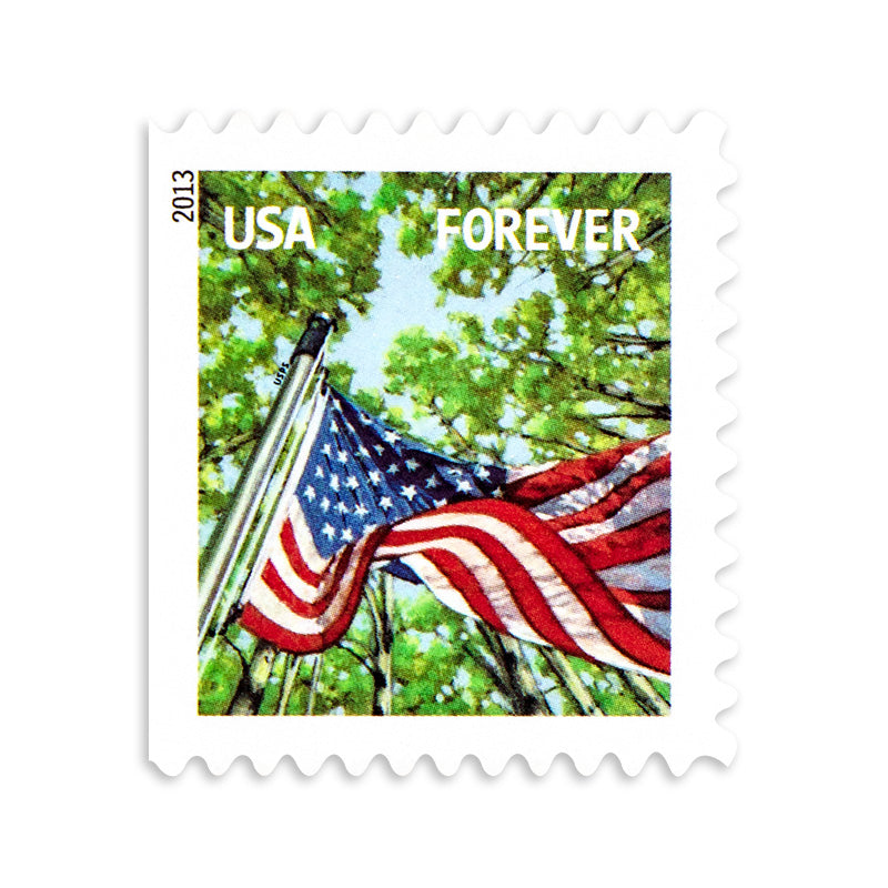 2013 A Flag for All Seasons Forever First Class Postage Stamps