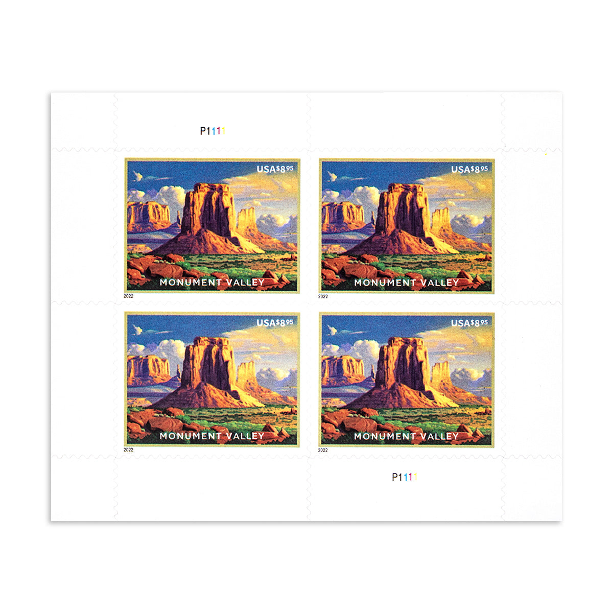 2022 Monument Valley Express Priority Stamp