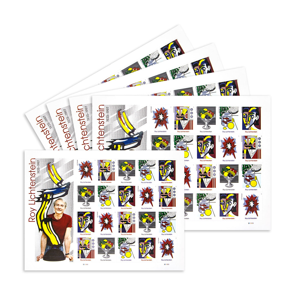 2023 Roy Lichtenstein’s Pop Art Forever First Class Postage Stamps