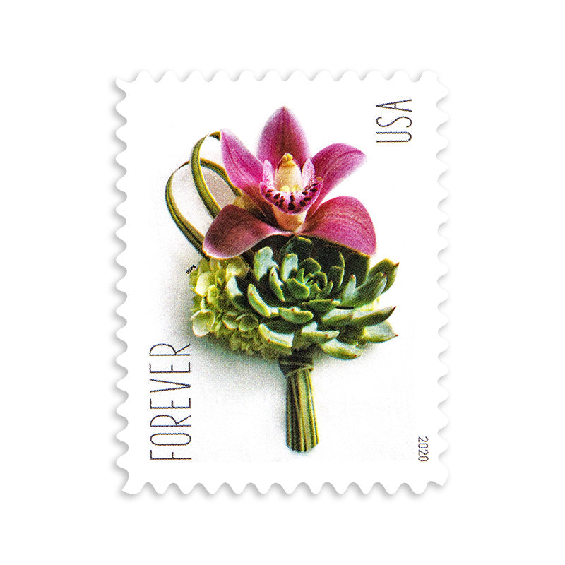 2020 Contemporary Boutonniers Forever First Class Postage Stamps