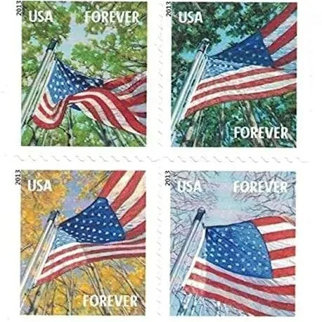 2013 A Flag for All Seasons Forever First Class Postage Stamps