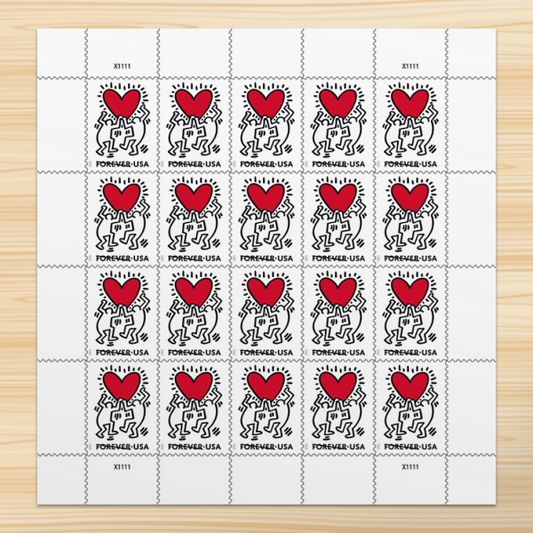 2025 Love Notecards Forever First Class Postage Stamps